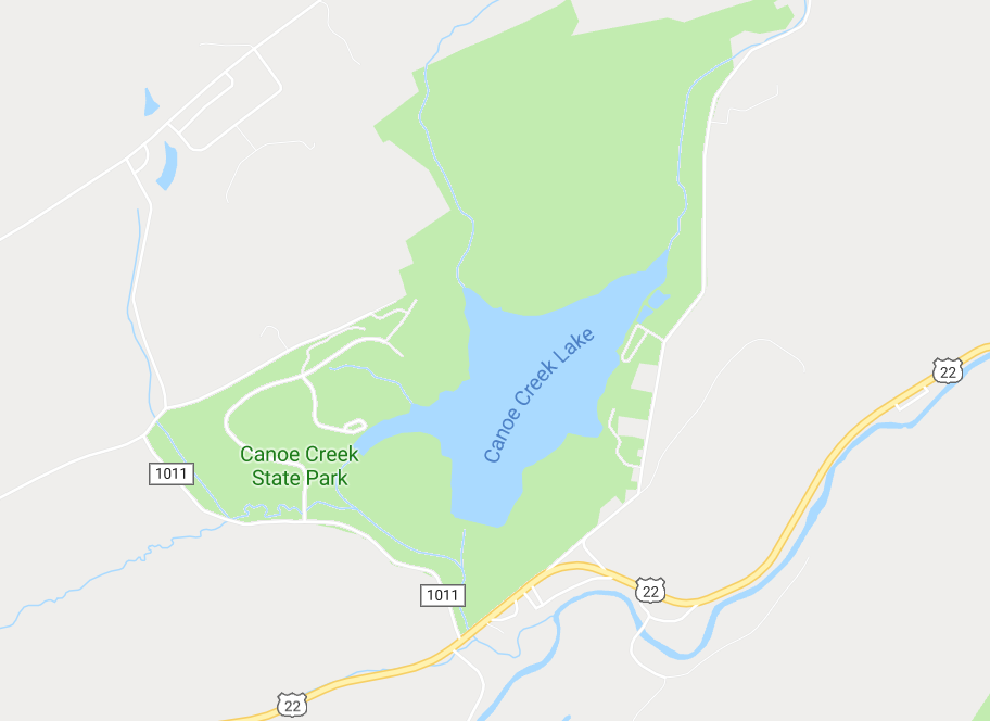 Canoe Creek State Park Map Canoe Creek State Park, Pavillion #2 – Juniata Valley Audubon Society
